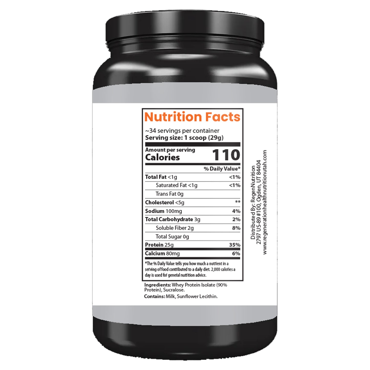 RegenNutrion Whey Protein Isolate + Collagen