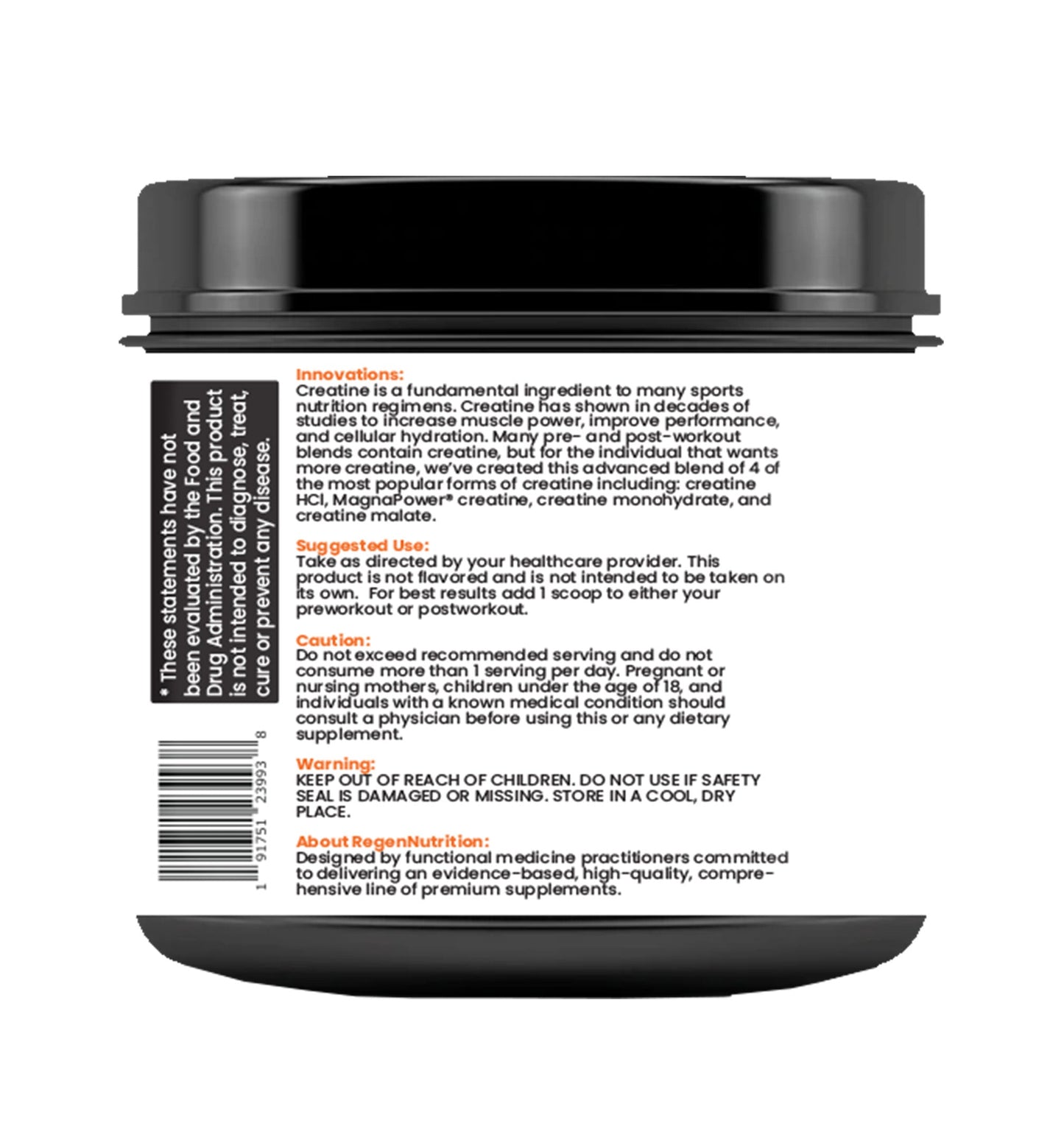 Regen Nutrition CX4 Creatine Blend